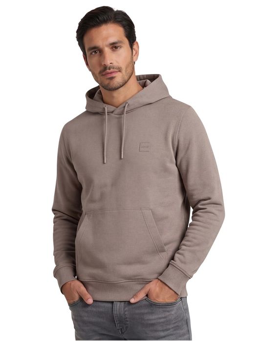 Boss Orange Wetalk hoodie capuchon bruin