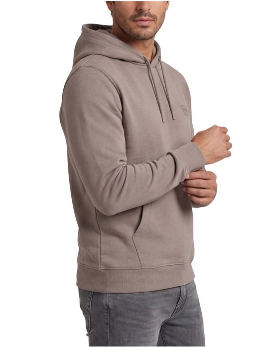 Boss Orange Wetalk hoodie capuchon bruin