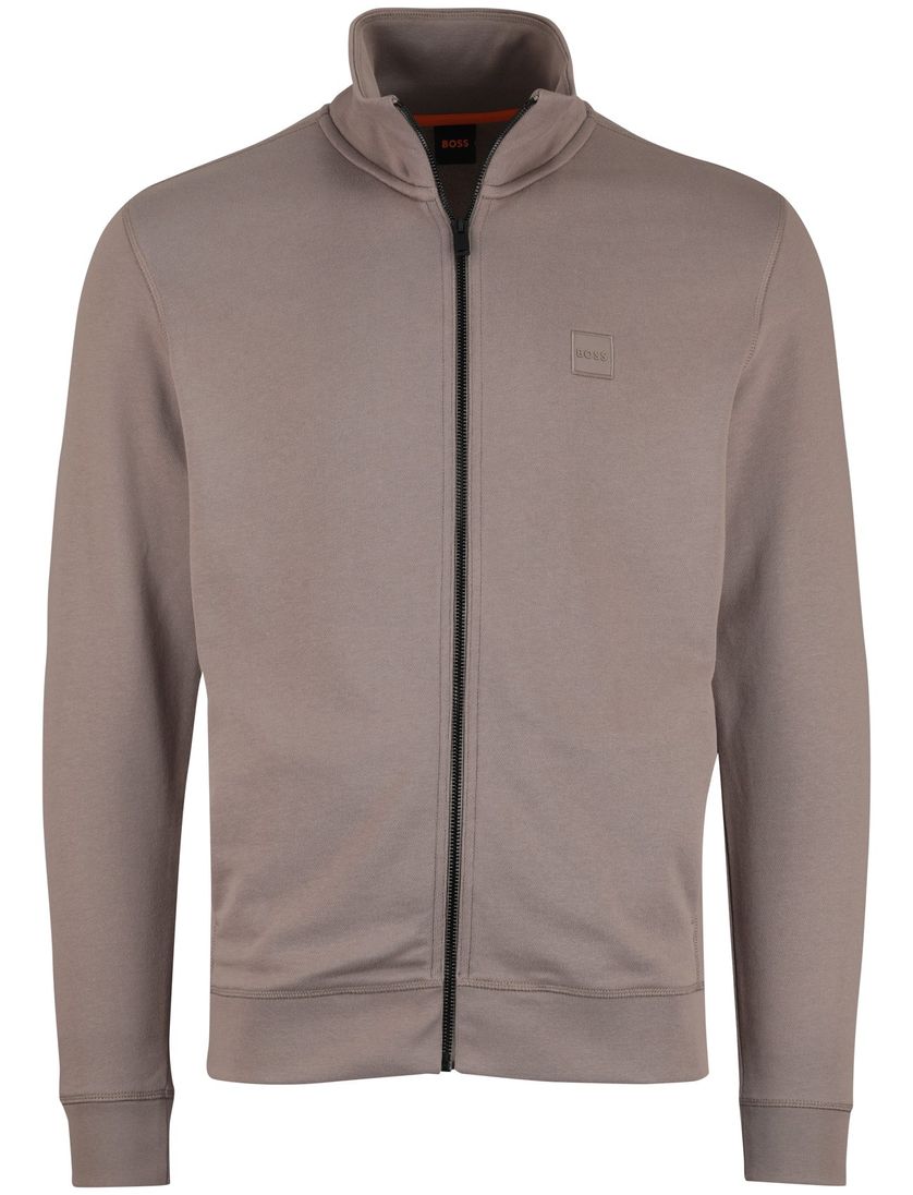 vest beige Boss Orange katoen