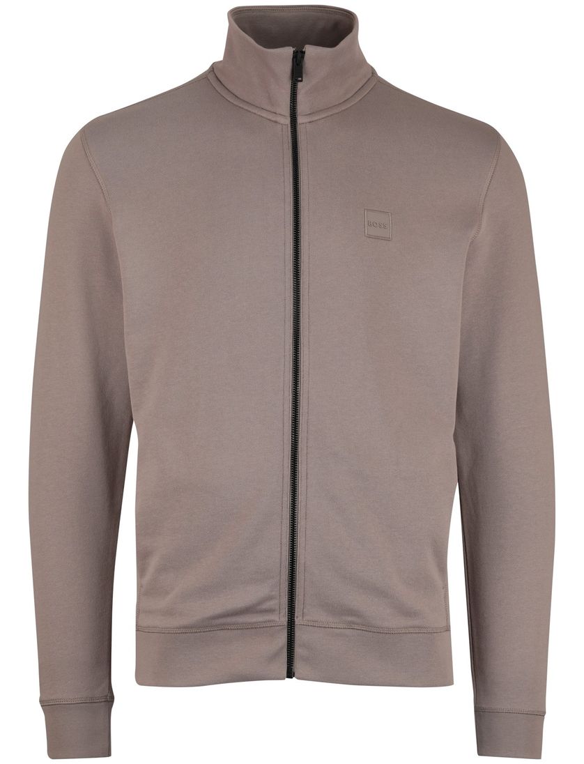 vest beige Boss Orange katoen