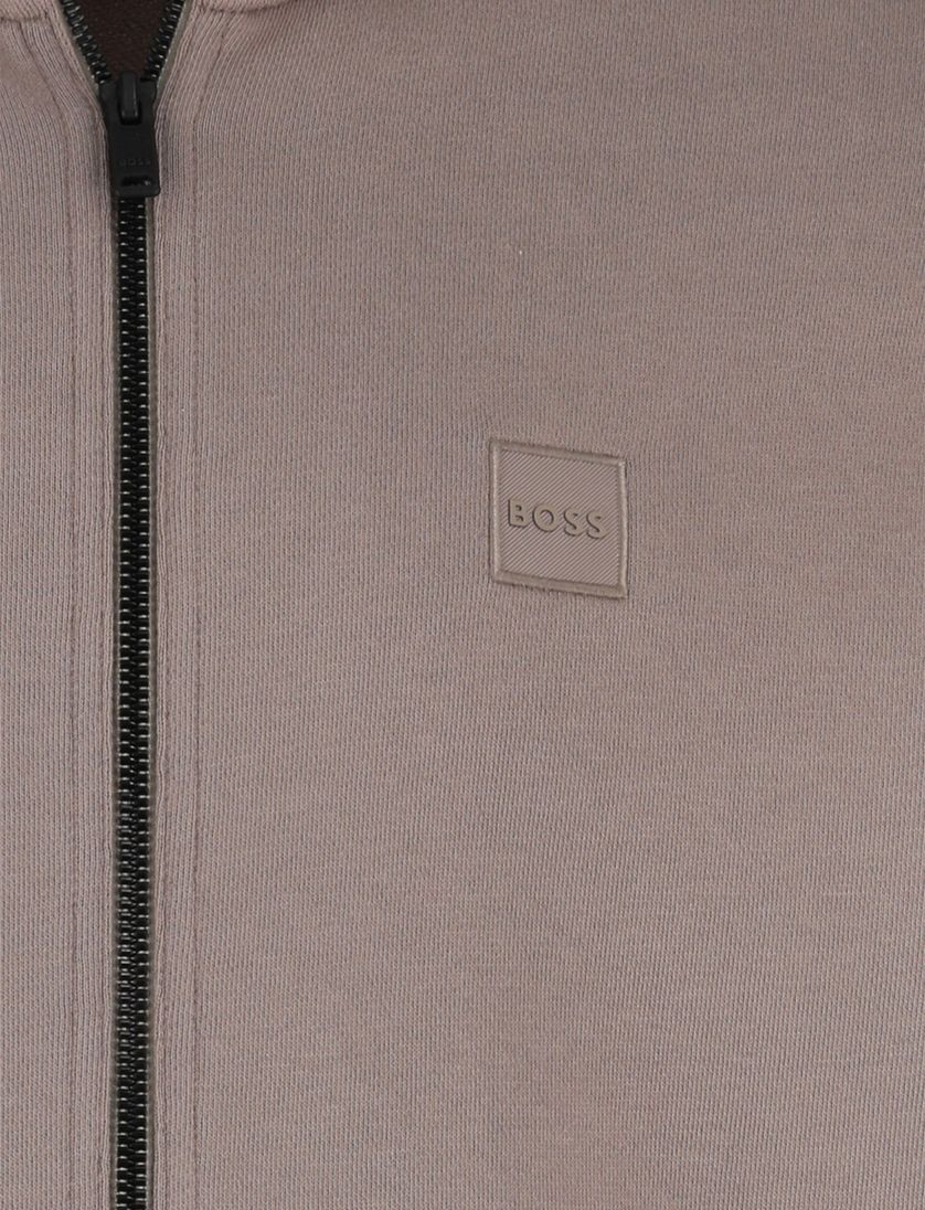 vest beige Boss Orange katoen