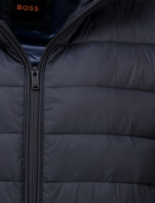 Boss orange odenis tussenjas zwart puffer