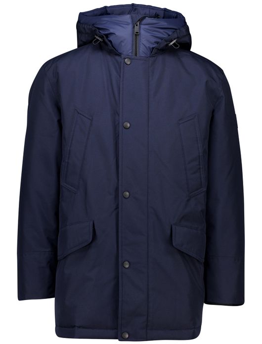 Boss Orange Osiass winterjas donkerblauw