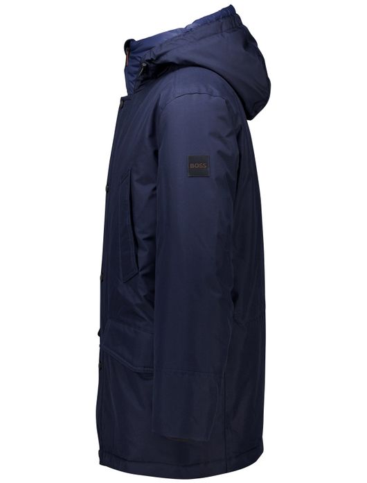 Boss Orange Osiass winterjas donkerblauw