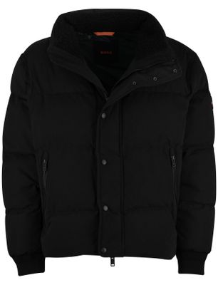 Hugo Boss Donkerblauwe Ocamp jas BOSS Orange