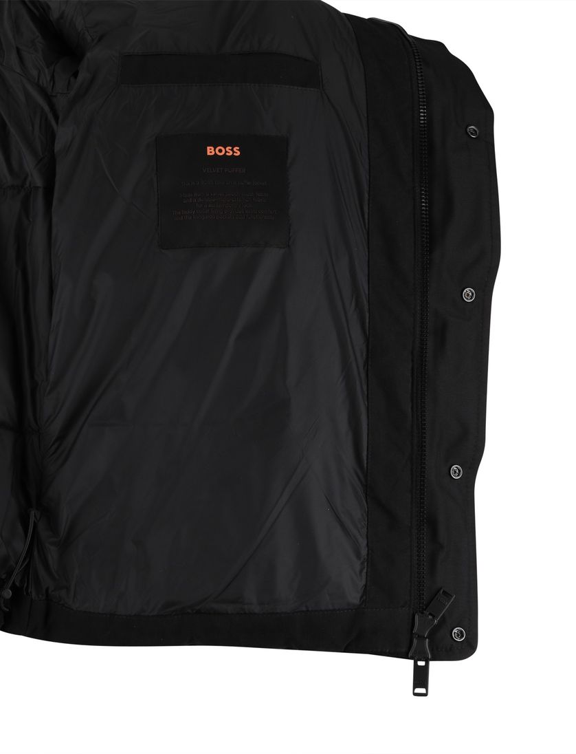 Donkerblauwe Ocamp jas BOSS Orange