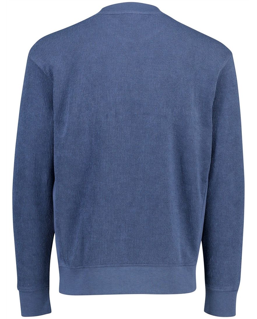 Boss Orange Sweater blauw effen