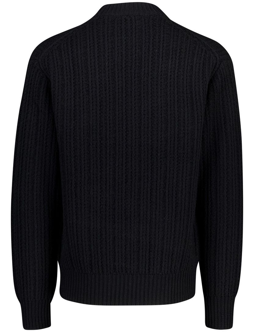 zwarte Boss Orange Korth trui