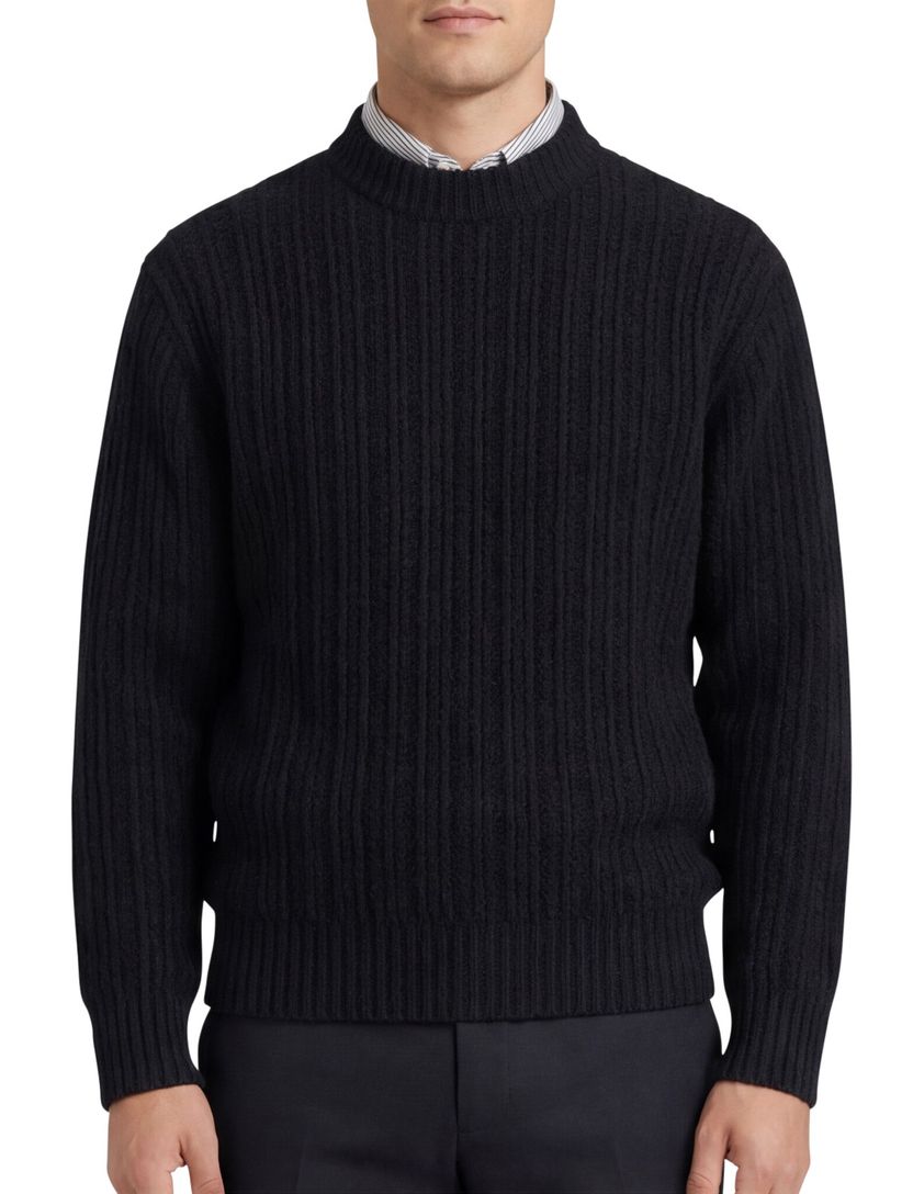 zwarte Boss Orange Korth trui