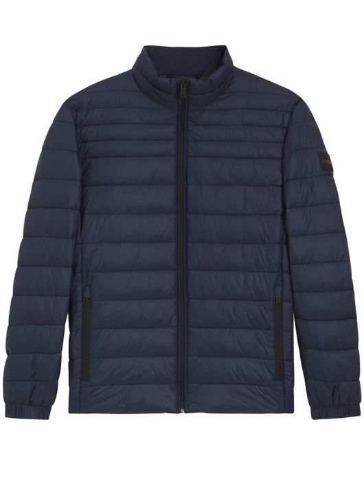 BOSS Orange tussenjas donkerblauw effen