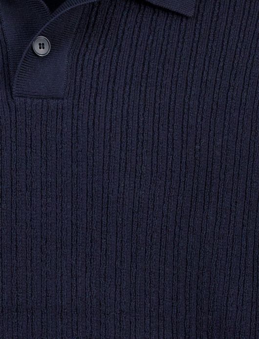 Boss Orange Kotorpolo trui donkerblauw