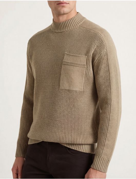 trui beige Boss orange