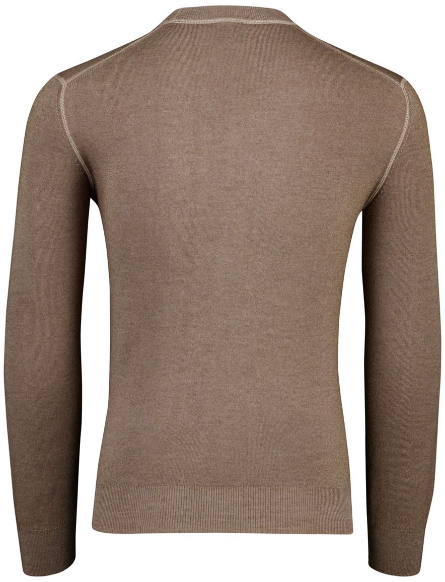 Boss Orange Estafo Trui Bruin 100% wol