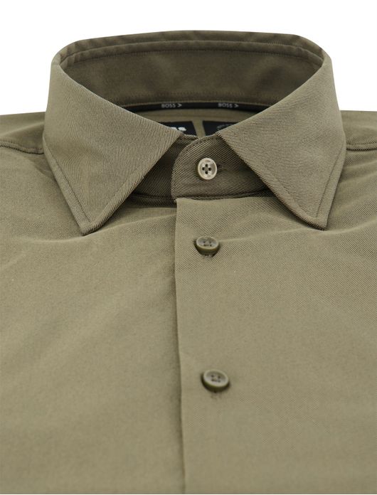 business overhemd groen Boss Black