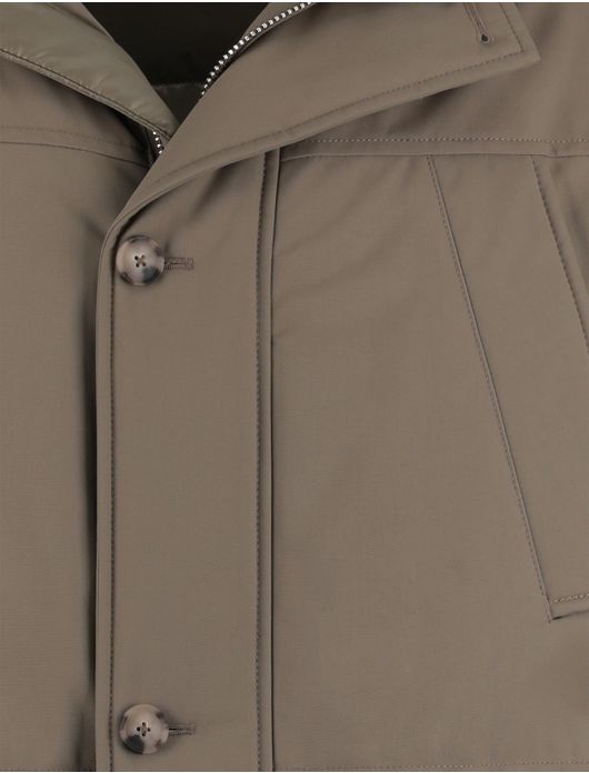 BOSS Black winterjas H-Detoni bruin