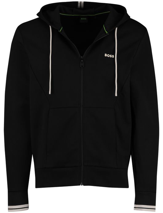 Boss Green Vest zwart witte koorden