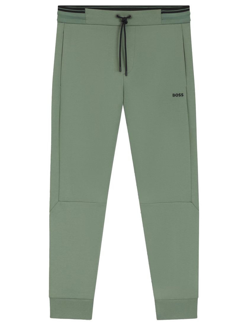 BOSS Green Pants Zone Joggingbroek groen Big & Tall