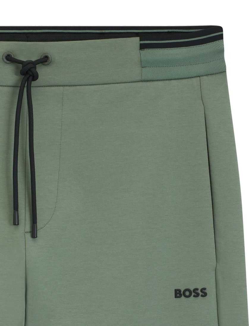 BOSS Green Pants Zone Joggingbroek groen Big & Tall