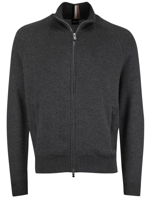 BOSS Black H-Idinovest grijs katoen