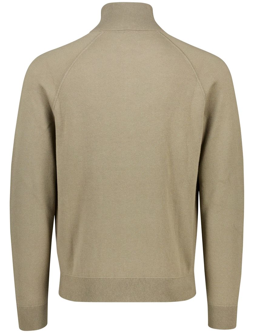 BOSS Black H-Idino vest bruin katoen regular fit zonder capuchon