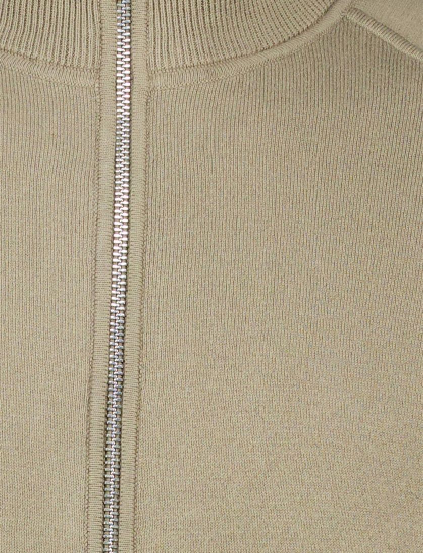 BOSS Black H-Idino vest bruin katoen regular fit zonder capuchon