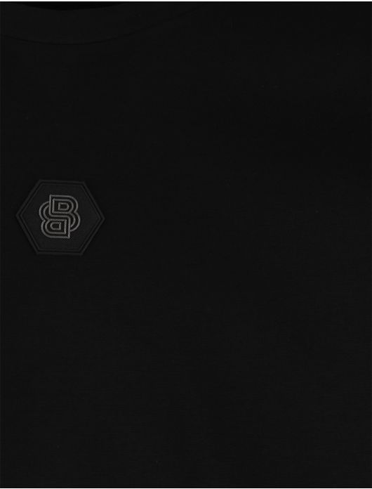 Boss Green sweater zwart logo