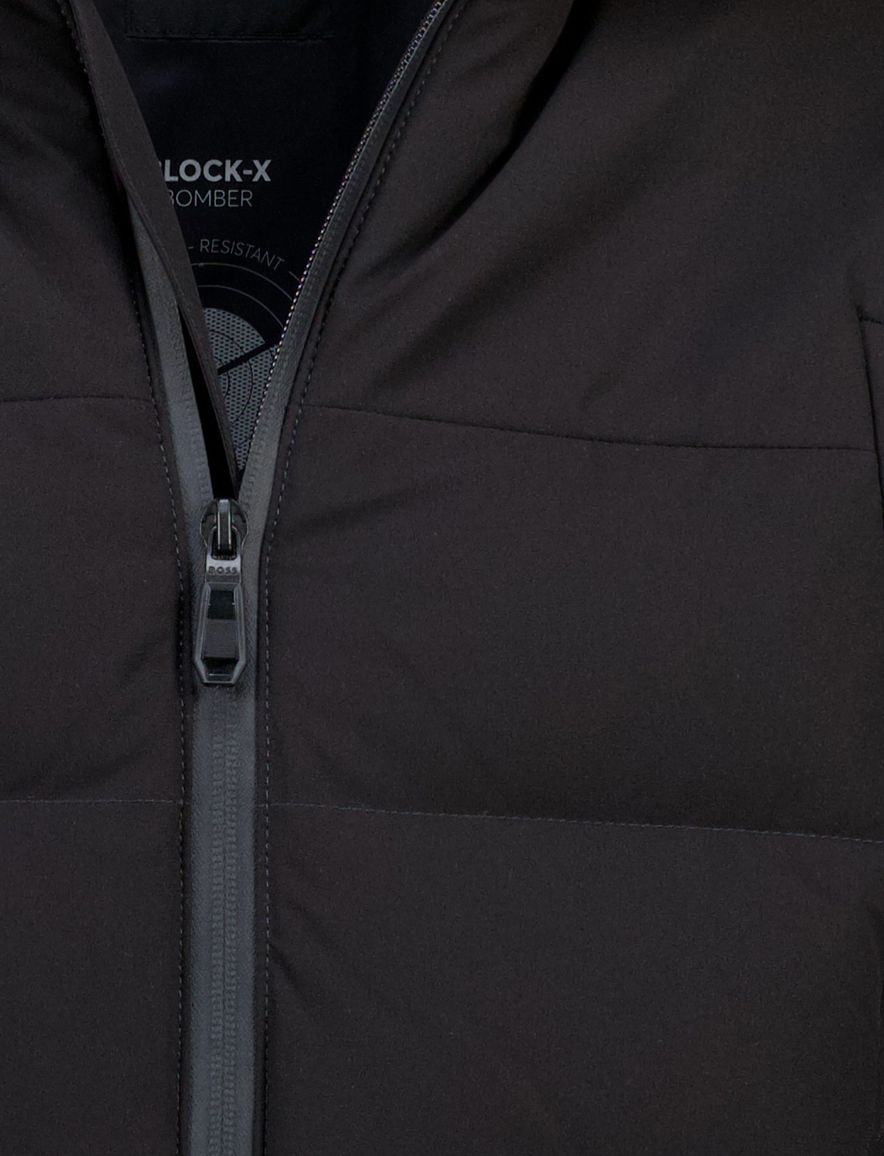 winterjas zwart Boss Green