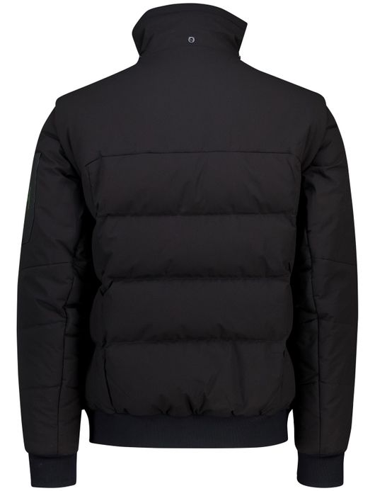 Boss Green winterjas zwart puffer met capuchon