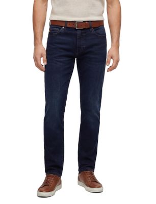 Hugo Boss Boss orange jeans slim fit donkerblauw katoen