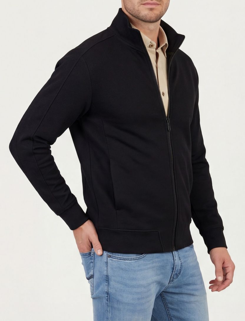 zwart Boss Green Mirror vest