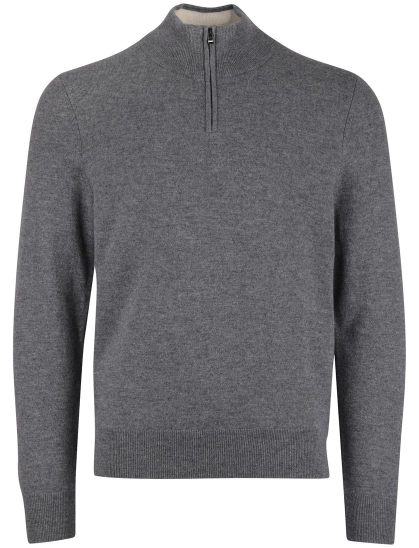 Boss Black H-Hemarlo grijs effen lamswol