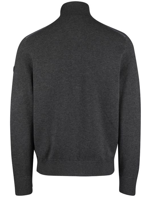 BOSS Black outdoorvest H-Hernesto grijs effen