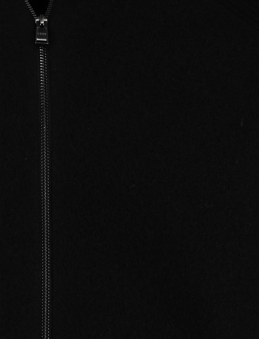 Boss Black Vest zwart 100% lamswol