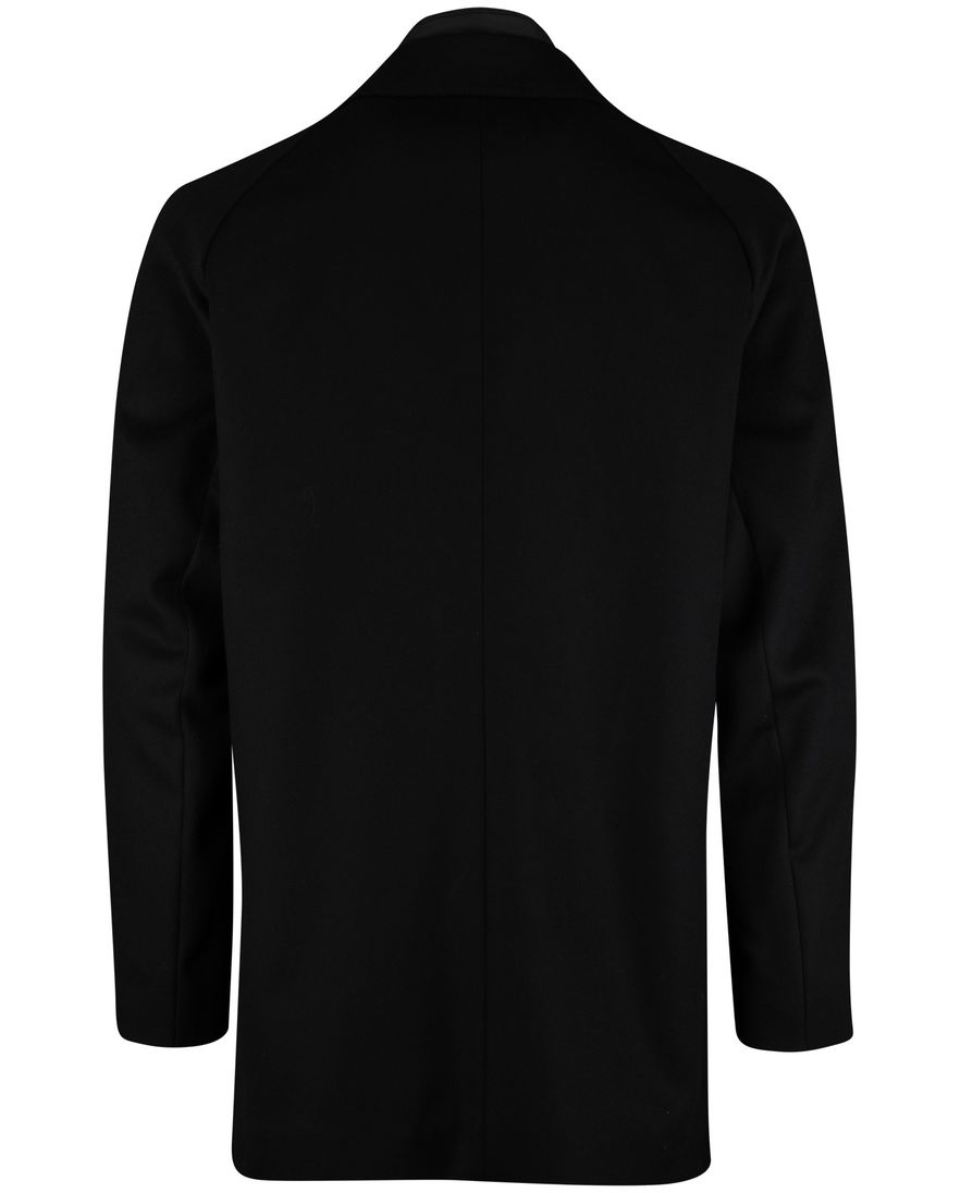 Winterjas Boss Black zwart wol