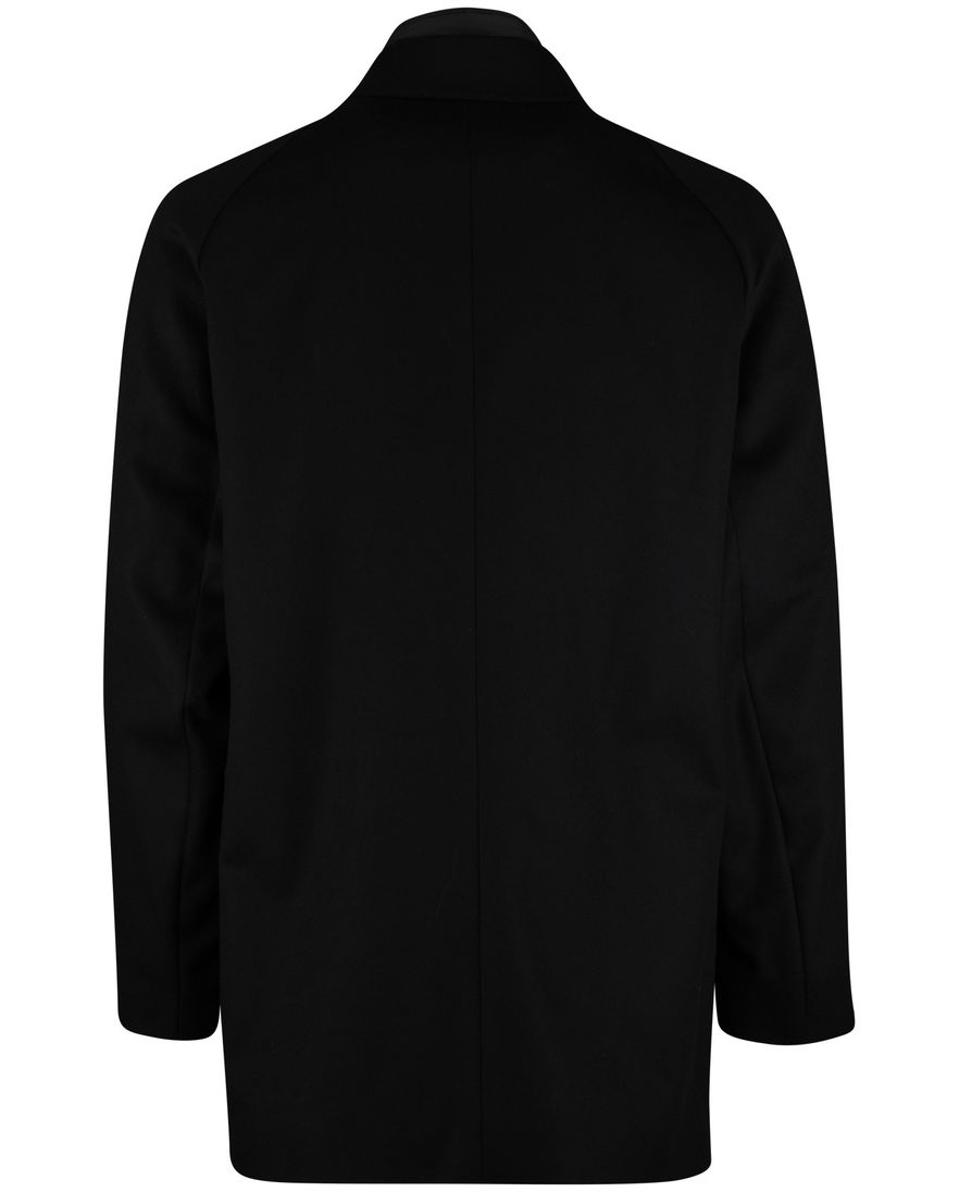 Winterjas Boss Black zwart wol