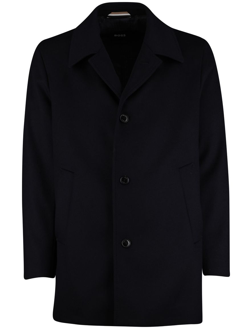 BOSS Black H-Clark winterjas H-Clark-Bib-S navy effen