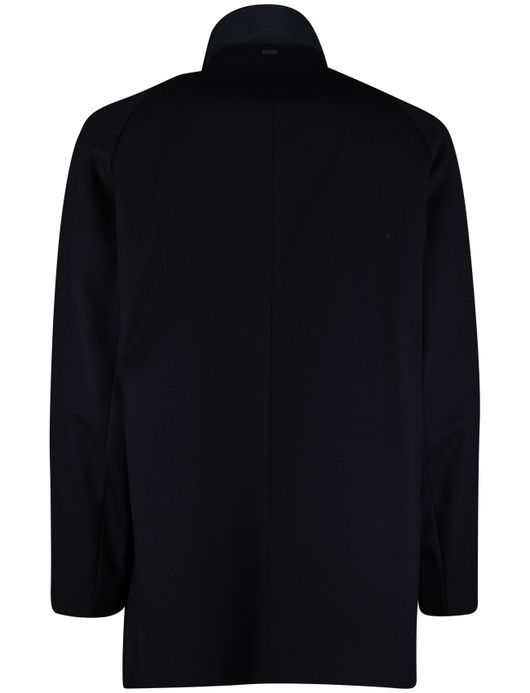 BOSS Black H-Clark winterjas H-Clark-Bib-S navy effen