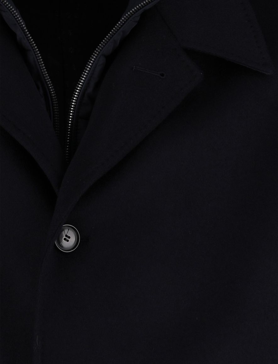 BOSS Black H-Clark winterjas H-Clark-Bib-S navy effen