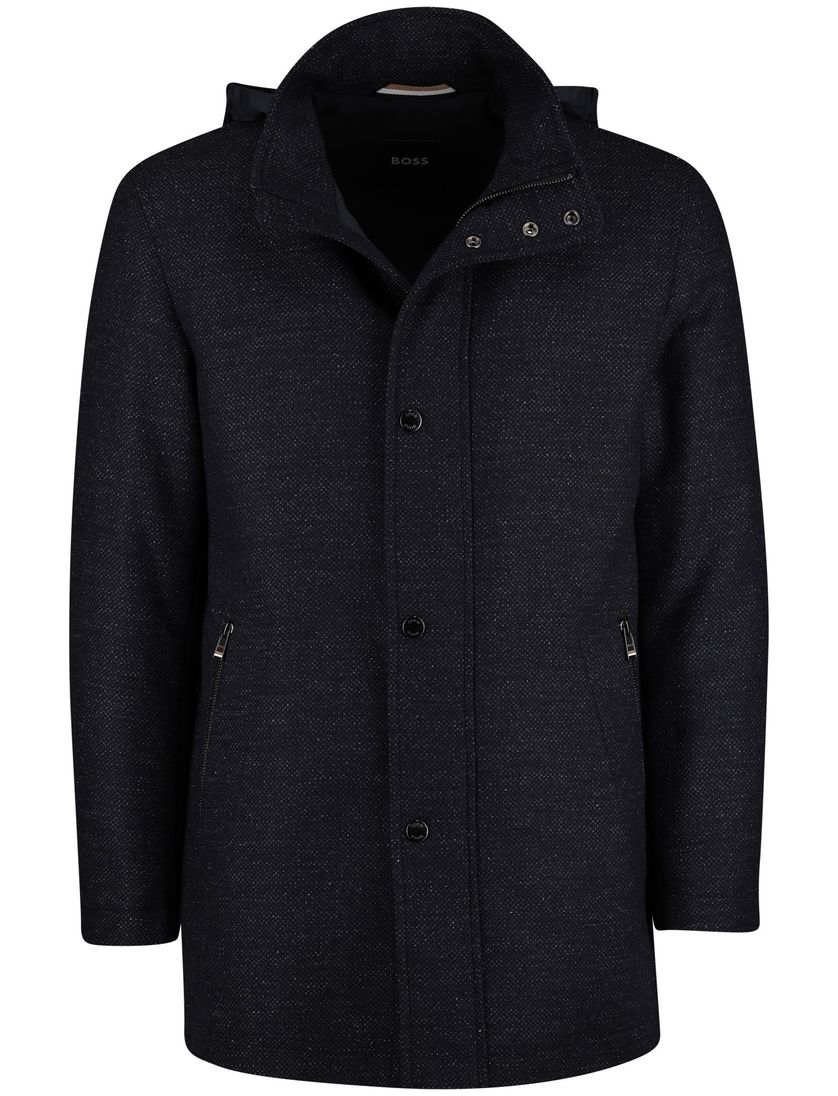 Donkerblauw tussenjas Boss Black