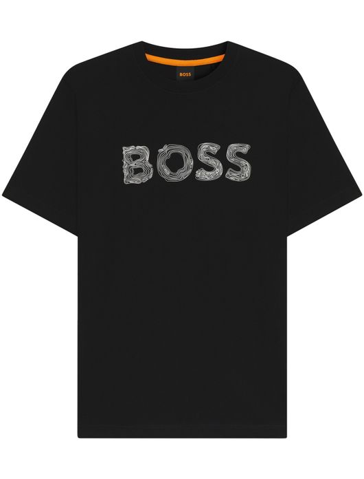 t-shirt zwart Boss Tee