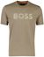Bruin logo T-shirt Boss Orange katoen