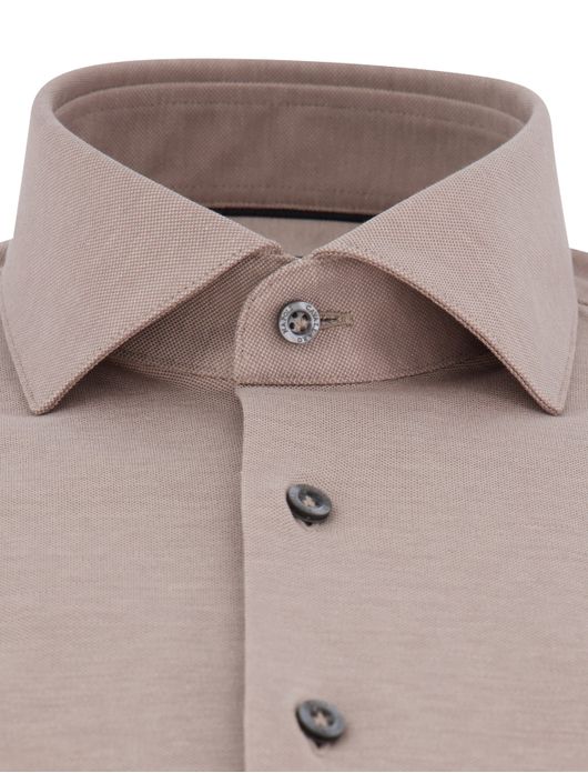 business overhemd beige Cavallaro