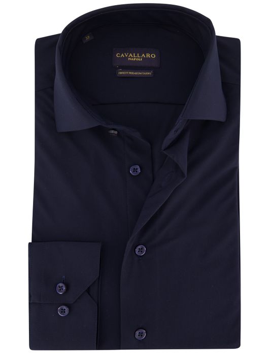 business overhemd donkerblauw Cavallaro Napoli