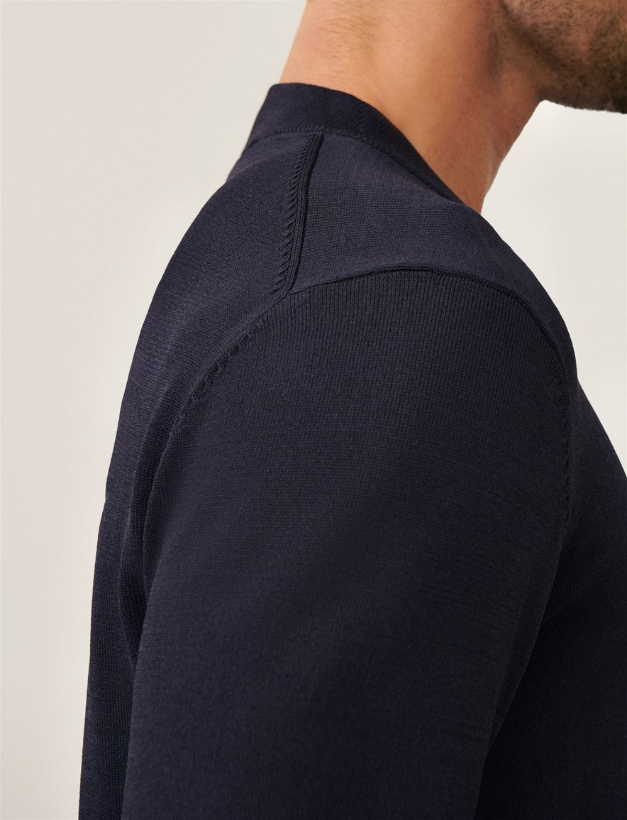 trui donkerblauw Cavallaro