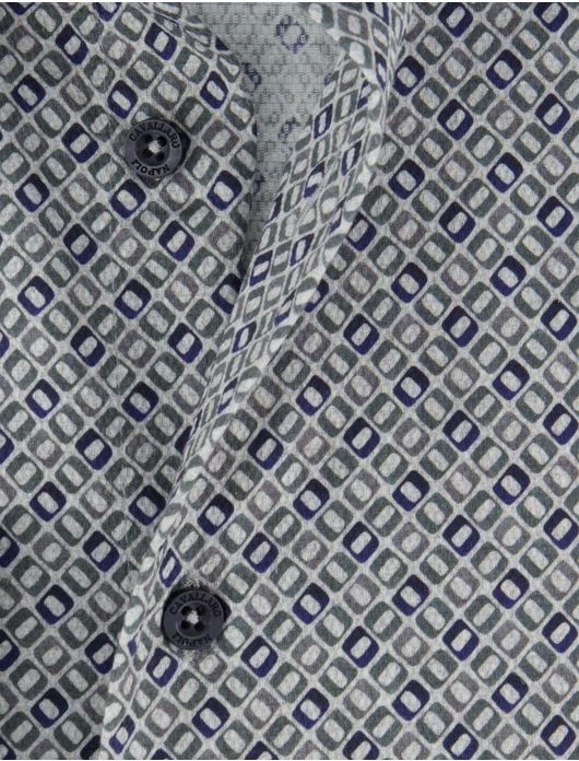 overhemd mouwlengte 7 groen Cavallaro