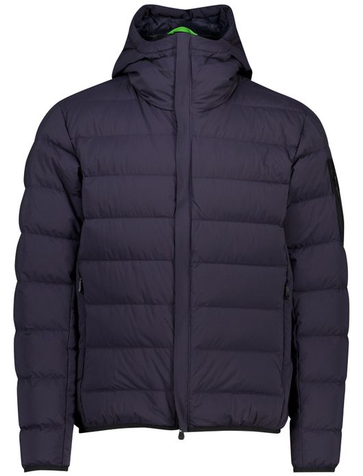 Boss Green riplite tussenjas donkerblauw