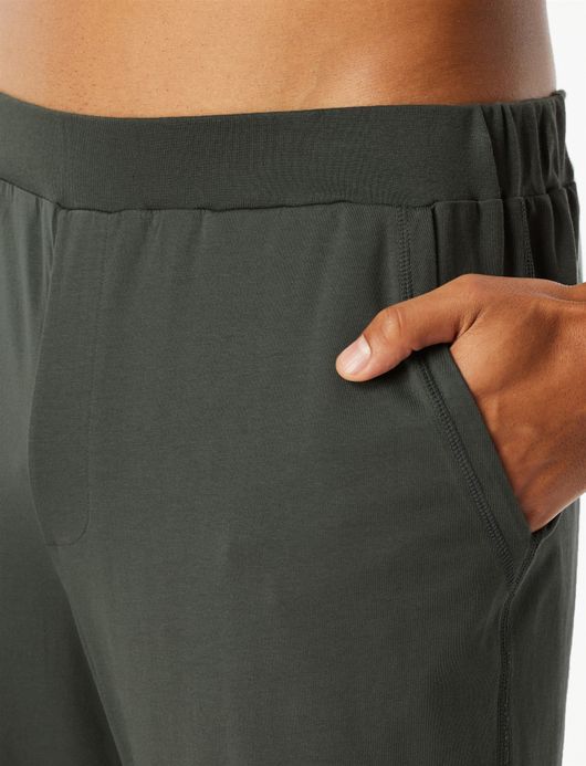 Schiesser Pyjama set groen katoen