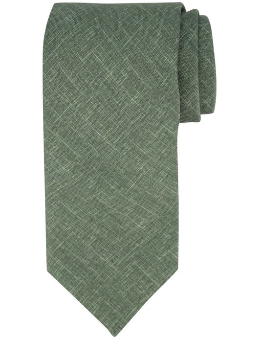 Profuomo stropdas groen gemeleerd