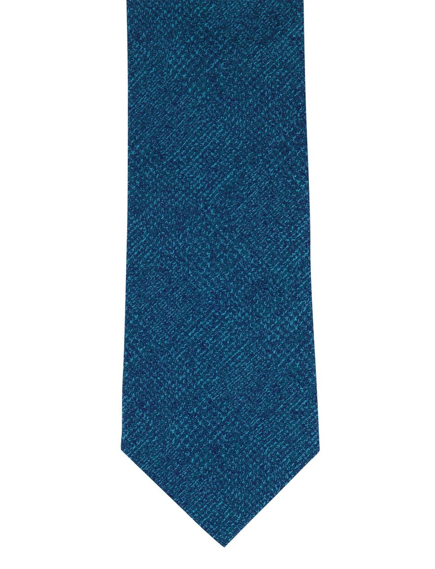 Profuomo stropdas turquoise 100% zijde