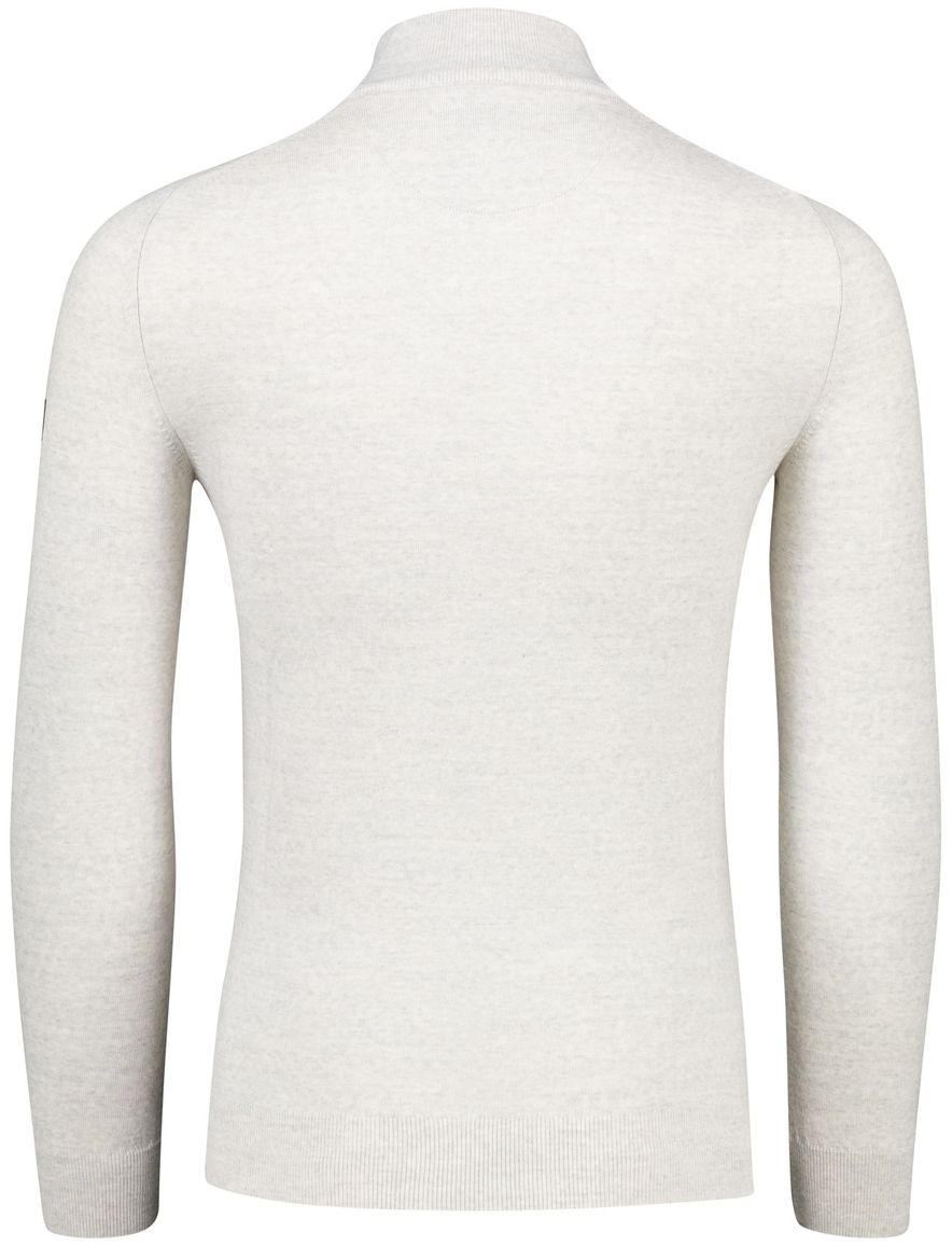 Cavallaro Trui Half Zip grijs merinowol